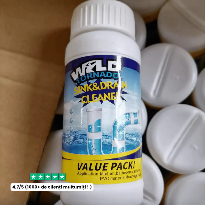 DrainGuard™ – Pudră Activă pentru Fose, Latrine și Haznale - 100g